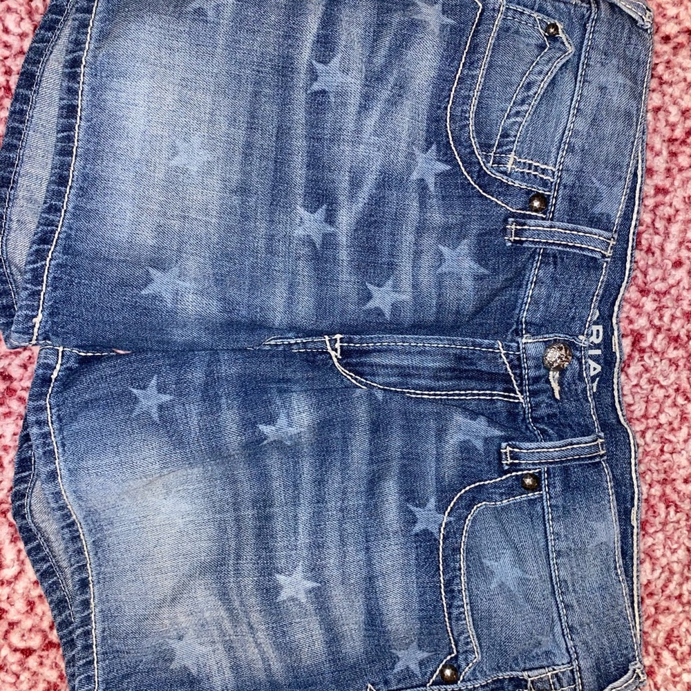 Ariat Boyfriend Star Jean Shorts